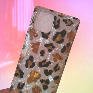 Cheetah print phone case